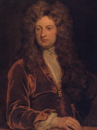 Sir Godfrey Kneller Portrait of John Vanbrugh